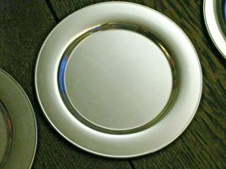 8 Silverplate Plates Holiday Party Oneida Ltd 6 " Dessert Bread Butter Appetizer