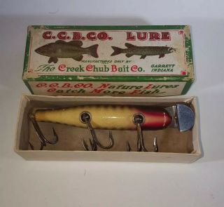 Early Vintage Creek Chub Pikie Minnow No 700 Collectible Lure