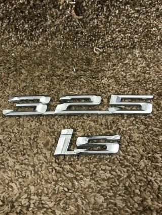 Bmw E36 E30 E46 325i 325is Is Sport Emblem Rare Badge Is M3 Rear Trunk Oem