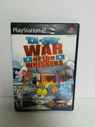 Tom & Jerry In War Of The Whiskers Ps2 Game Rare Complete By Newkidco