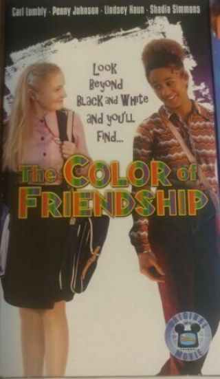 Color Of Friendship (vhs) Disney " Rare And Hard To Find "