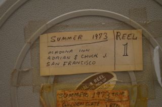 Rare Vintage Madonna Inn (san Luis Obispo) 8 Mm Reel Home Movie Footage 1973