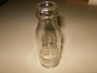 Antique Vintage Rare Thomas A.  Edison Glass Battery Oil Bottle Bloomfield Nj 2oz