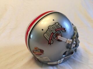Rare Authentic 2003 Ohio State Schutt Natl.  Champs Fiesta Bowl Football Helmet