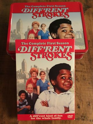 Diff’rent Strokes Limited Edition Season 1 Dvd 3 Disc Set Lunch Box | Rare 1980s