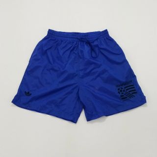 Rare Vintage 1994 Adidas Usa World Cup Soccer Shorts Blue Mens M Perfect Cond.
