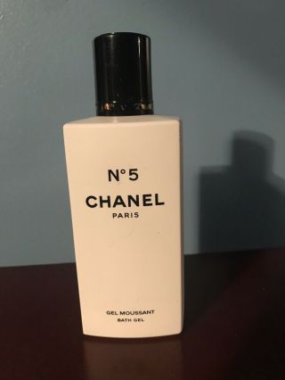 Chanel No.  5 Bath Shower Gel 200ml 6.  8 Oz Moussant 90 Full Rare