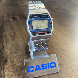 Rare Vintage 1981 Casio W - 30 Marlin Swimmer Diver Watch Module 152 Made In Japan