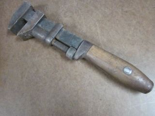 Antique Plumbers Pipe Wrench 12 Inches Coes Wrench Co.  Massachusetts Hg