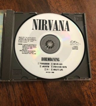 Nirvana Hormoaning CD 1992 Japan OBI Orig Rare Punk Rock Kurt Cobain Dave Grohl 3