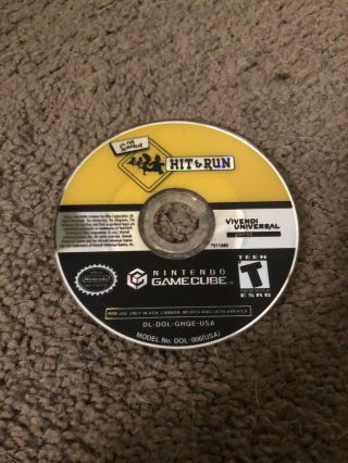 Rare The Simpsons: Hit & Run (gamecube,  2003) Disc