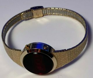 Rare Vintage National Semiconductor Red Led Women’s Watch -