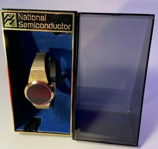 RARE Vintage National Semiconductor Red LED Women’s Watch - 3