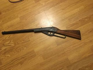 Antique Daisy No.  102 Model 36 Bb Gun Rifle Usa Made Wood Stock Vintage