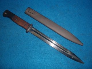 Ww2 German 84/98 Knife Bayonet Sword " S 238 G " - 1935 - Durkopp - Rare - Ex -