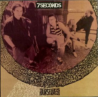 7 Seconds - Ourselves Lp,  Vg,  Punk Rock,  With Og Lyric Sheet,  Rare