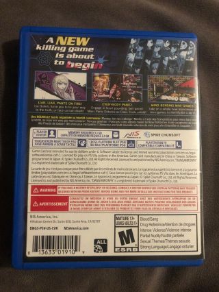 Danganronpa V3: Killing Harmony (Sony PlayStation Vita,  2017) Complete HTF RARE 2