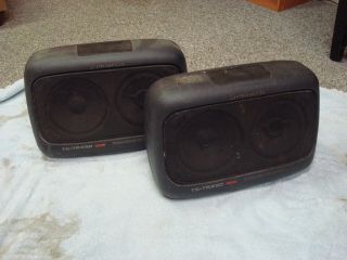 Old School Pioneer Ts - Trx50 Two Way Speakers,  Rare,  Sq Japan,  120w,  4 Ohm
