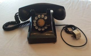 Antique 302 Western Electric Company F1 Rotary Dial Telephone Bell System