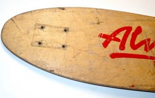 Tony ALVA Skateboard Deck 30” x 8” 1970s reissue Dogtown Classic 3