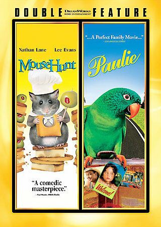 Mouse Hunt / Paulie Double Feature Dvd Rare Oop Dreamworks