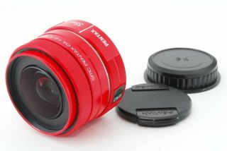 Smc Pentax - Da 35mm F/2.  4 Al Red Lens For Pentax K [rare] From Japan F/s 495864a