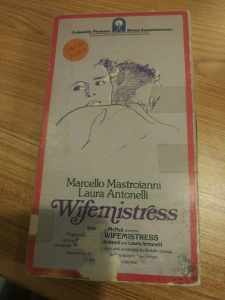 Wifemistress (vhs 1981) Rare