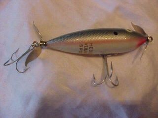Heddon Old Stock Vintage Wounded Spook Fishing Lure Box 9140 Sd
