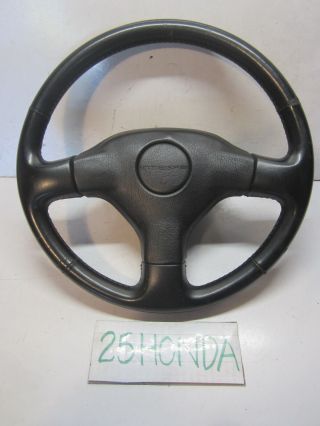 1994 - 2001 Acura Integra Jdm 3 Spoke Leather Steering Wheel Rare Dc1 Dc2 Dc4 Gsr