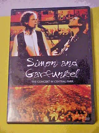 Simon And Garfunkel - The Concert In Central Park (dvd, ) Rare
