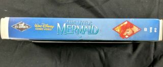 Disney VHS Black Diamond classic The Little Mermaid RARE BANNED phallus art 913 3