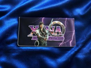 Rare Official Xena (lucy Lawless) Checkbook Cover L@@k
