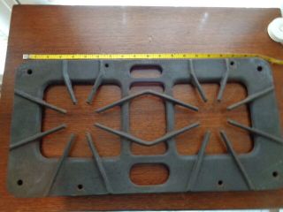 Vintage Cast Iron Parts From A 2 Burner Cast Iron Stove Top Steampunk