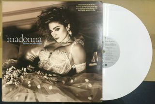 Rare Madonna " Like A Virgin " White Vinyl 12 " Pop Promo Lp