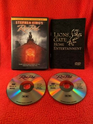Rose Red Dvd 2 - Disc Set Deluxe Stephen King 2002 Horror Region 1 Usa Rare Oop
