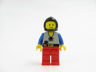 Vintage Lego Peasant Farmer Forestman Minifig Tie Shirt Purse Red Leg 6055