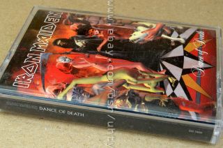 Iron Maiden Dance Of Death Very Rare Ukr Tape Cassette Pioneers Metal