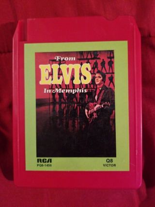 Elvis Presley From Elvis In Memphis Q8 Quadraphonic 8 Track Tape Rare
