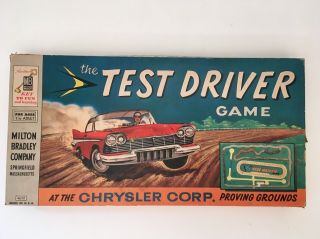 RARE Chrysler Test Driver Game Proving Ground Complete ' 56 Dodge Desoto Plymouth 2