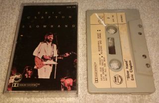 Eric Clapton Slowhand Vintage Rare Cassette Tape