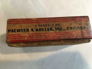 Vintage Pachner & Koller Fishing Lures with Box and Papers 2