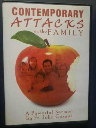 Rare Contemporary Attacks On The Family John Corapi Dvd 2002