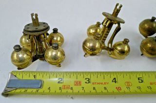 Assorted QTY of Torsion/400day/Anniversary mantel clock BALL PENDULUMS spares 2