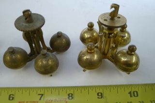 Assorted QTY of Torsion/400day/Anniversary mantel clock BALL PENDULUMS spares 3