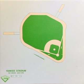 Rare Limited Edition Yankee Stadium Scale Model Ballpark Kit - Bauer Diamonds 3