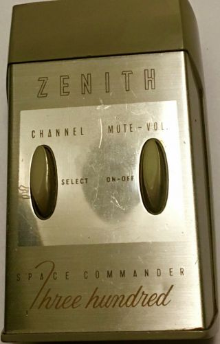Rare 1956 - 1959 Zenith Space Commander 300 Tv Remote Control -