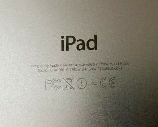 Apple iPad Air 2 16GB,  Wi - Fi,  9.  7in - Space Gray - Rarely 2