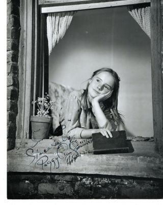 American Former Child Actress Peggy Ann Garner,  Rare Signed Vintage Studio Photo