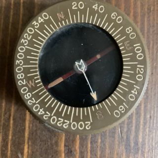 RARE WWII Paratrooper Compass Band Corps Engineers US Army Superior Magneto 2