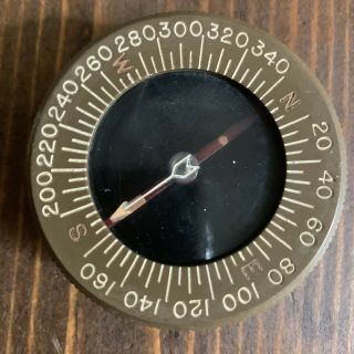 RARE WWII Paratrooper Compass Band Corps Engineers US Army Superior Magneto 3